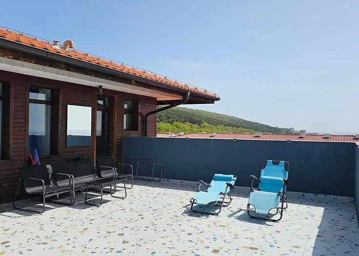 с потрясающим видом Appartement Sveti Vlas